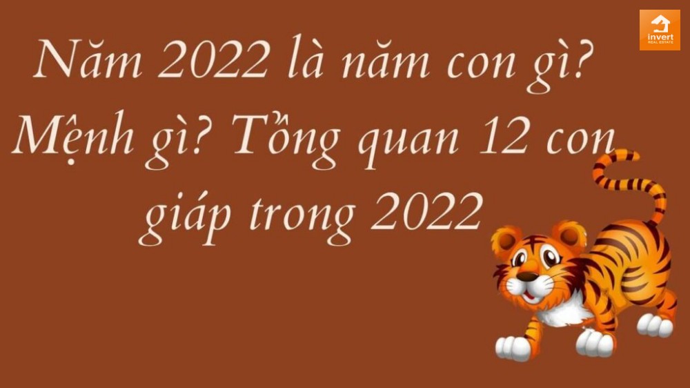 Năm 2022 là năm con gì? Tuổi Nhâm Dần hợp Tuổi nào & Màu gì?