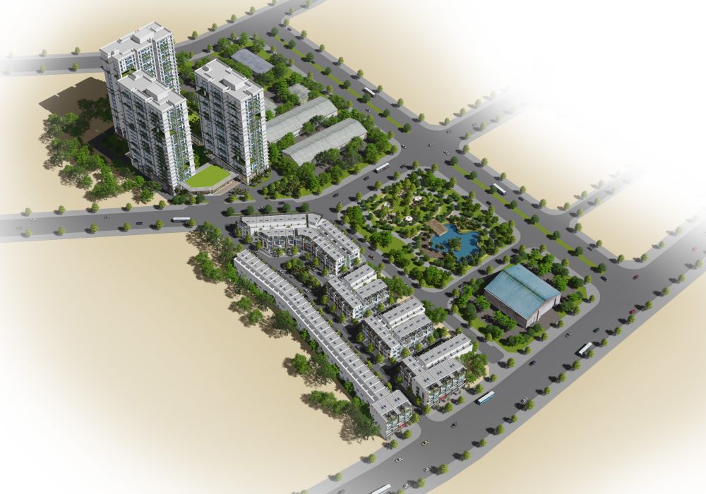 Phối cảnh dự án Kim Hạnh Complex Bình Chánh