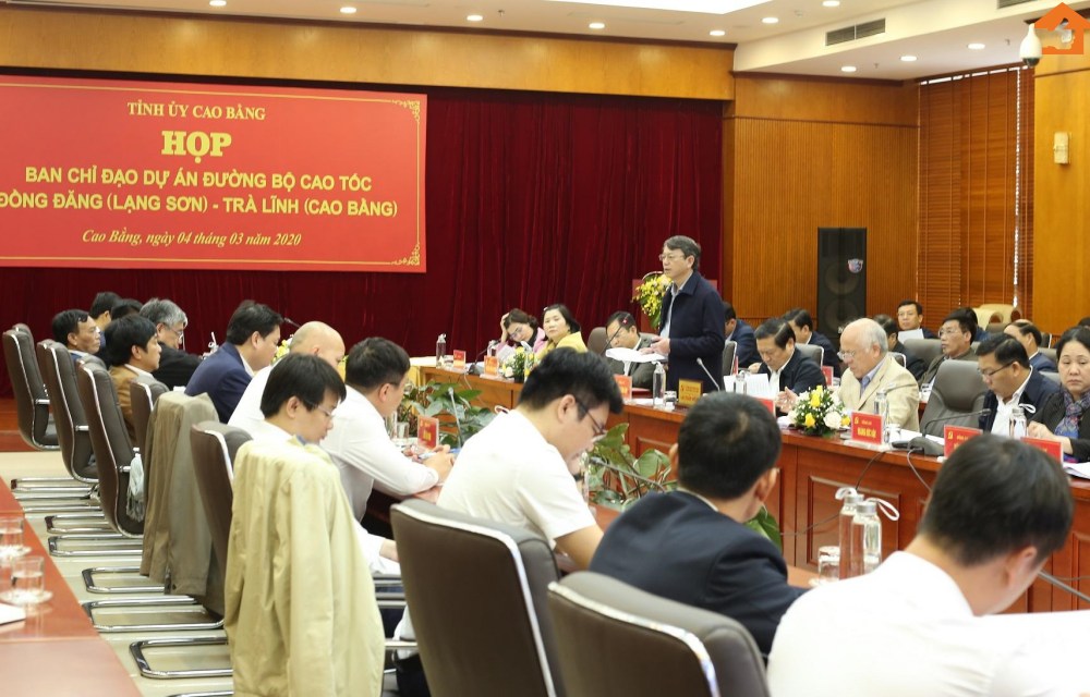 Họp Ban chỉ đạo dự án đường cao tốc Đồng Đăng - Trà Lĩnh