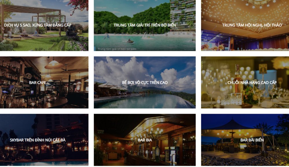 Tiện ích dự án Flamingo Crown Bay Thanh Hoá