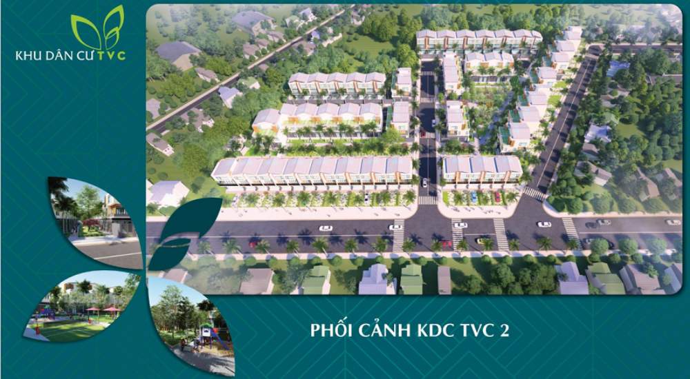 Mặt bằng khu 2 dự án đất nền khu dân cư TVC Củ Chi