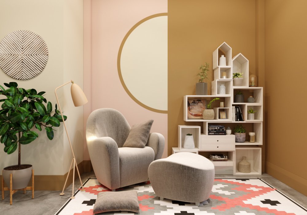 Thiết kế Phòng khách Mẫu 2 The Hestia Riverside Residence