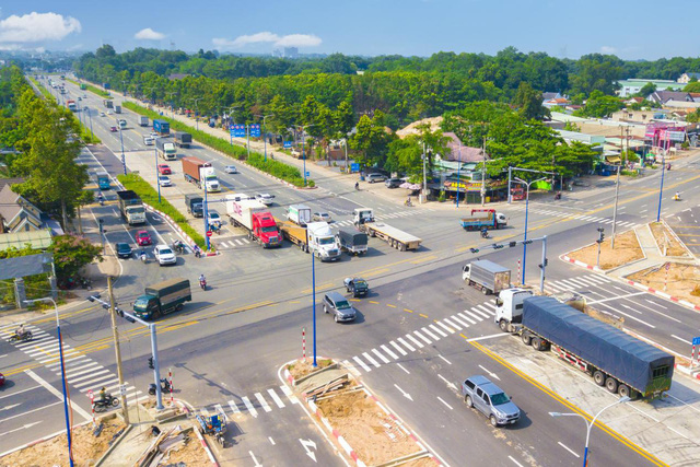 Đường Mỹ Phước - Tân Vạn thông xe toàn tuyến tháng 5/2021