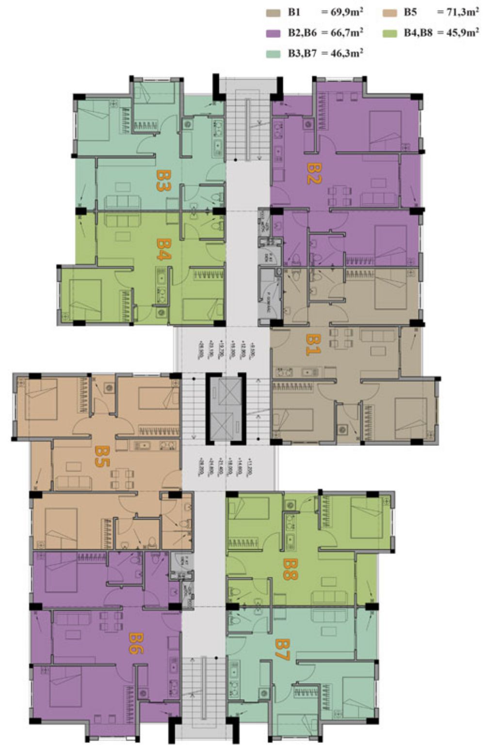 Thiết kế dự án căn hộ Victoria Premium Mỹ Tho Tiền Giang