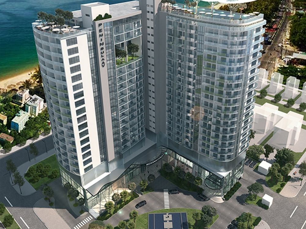 Phối cảnh dự án căn hộ Nha Trang Peninsula Tower