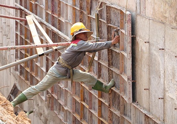 Tiến độ xây dựng khu tái định cư Lộc An - Bình Sơn