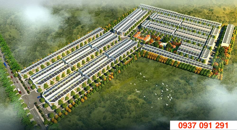 Mặt bẳng phân lô dự án đất nền khu nhà ở Lộc Phát Long Nguyên