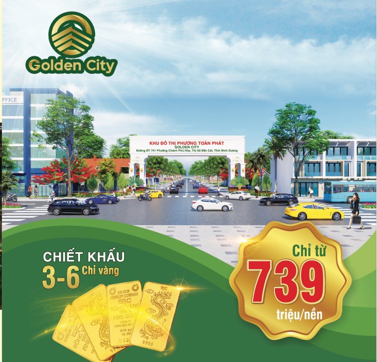Giá bán mỗi lô tại dự án Golden City