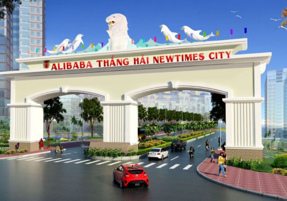 Phá»i cảnhh dá»± án Alibaba Thắng Hải Newtimes City