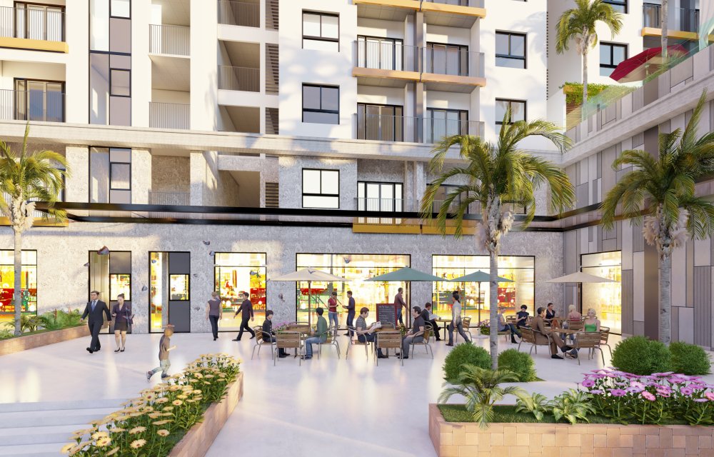 Trung tâm thương mại tại căn hộ Masteri Parkland 