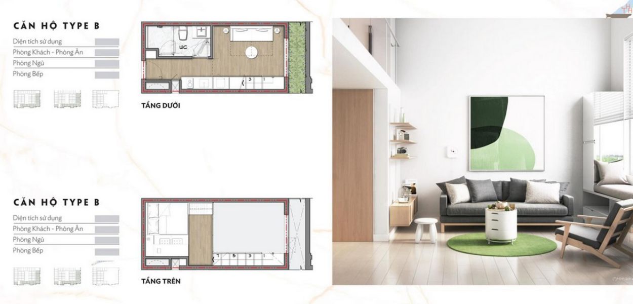 Thiết kế dự án căn hộ Ecotel The Alleys Tân Bình