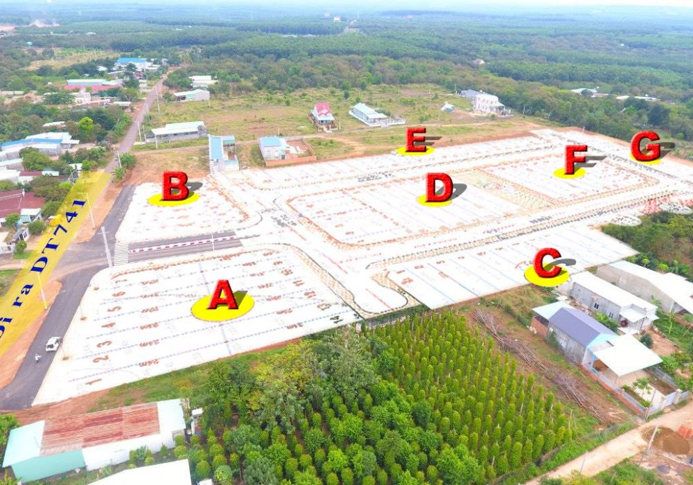 Dự án Thuận Hòa Lucky Home Đồng Xoài Bình Phước gồm 6 liên kết