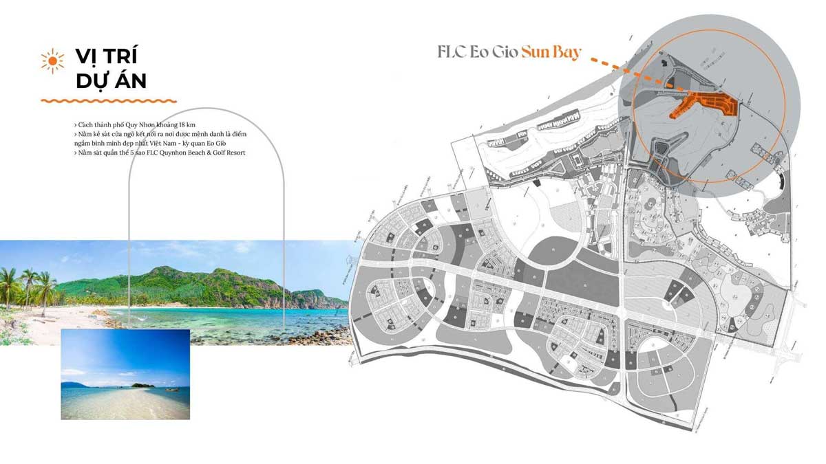 Vị trí tiềm năng vô cùng lớn tại FLC Eo Gió Sun Bay