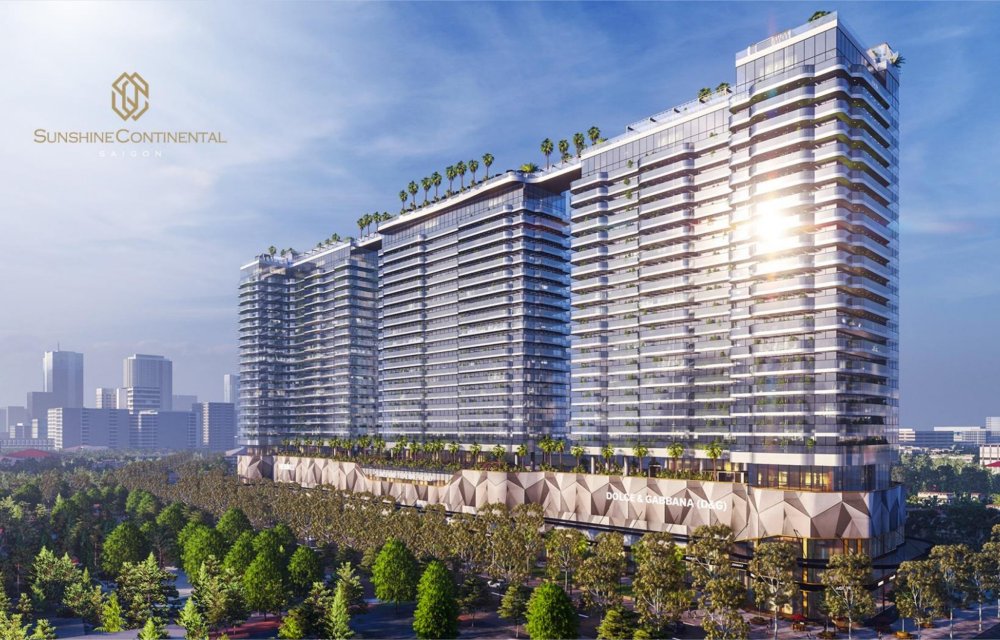 Phối cảnh dự án căn hộ Sunshine Continental Sài Gòn