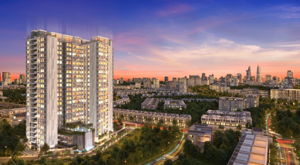Phối cảnh chính thức dự án căn hộ Precia