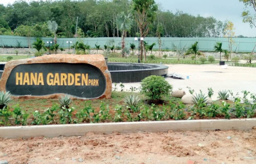 Hình ảnh thực tế công viên Hana Garden Park