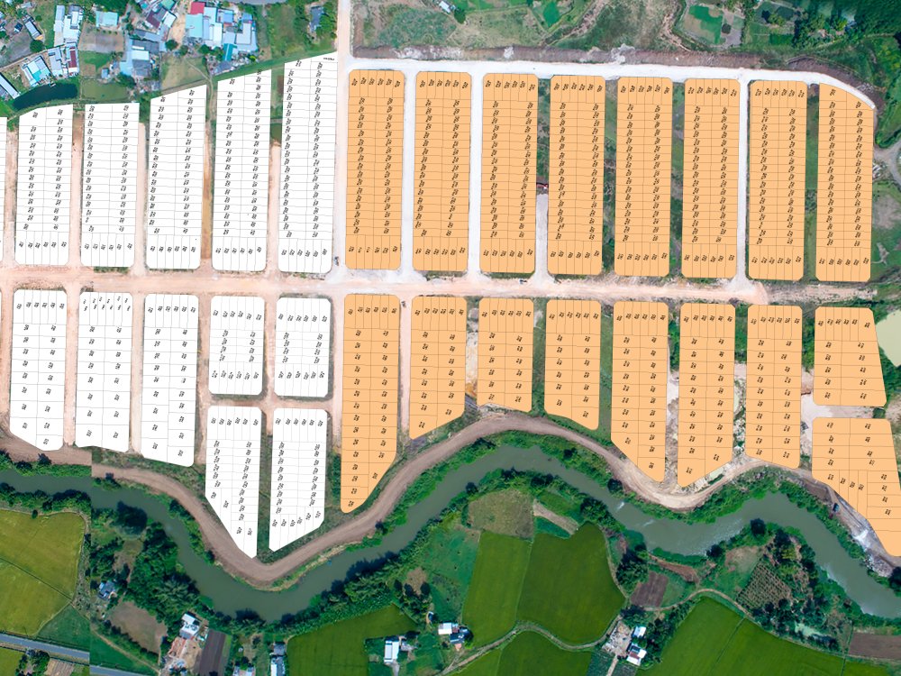 Mặt bằng phân lô giai đoạn 1 dự án Hồ Tràm Riverside Bà Rịa Vũng Tàu