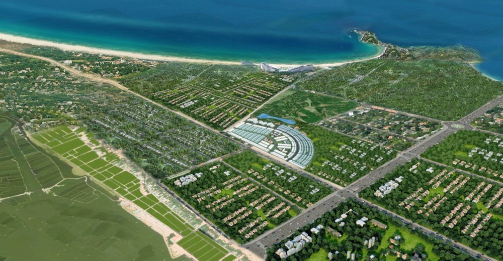 Phối cảnh phân khu 9 dự án Kỳ Co Gateway