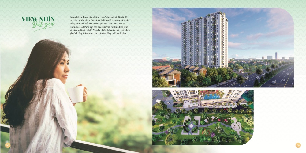 View nhìn đắt giá tại Legend Complex