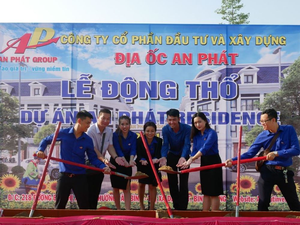 Lễ động thổ dự án nhà phố An Phát Residence Bình Dương vào ngày 16/02/2020