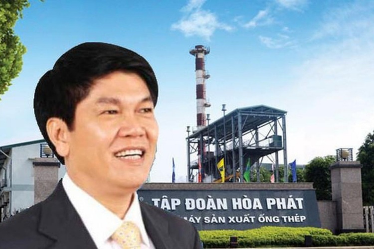 Ông Trần Đình Long từng nắm giữ là chủ tịch Hội đồng quản trị các công ty thuộc nhóm Hòa Phát