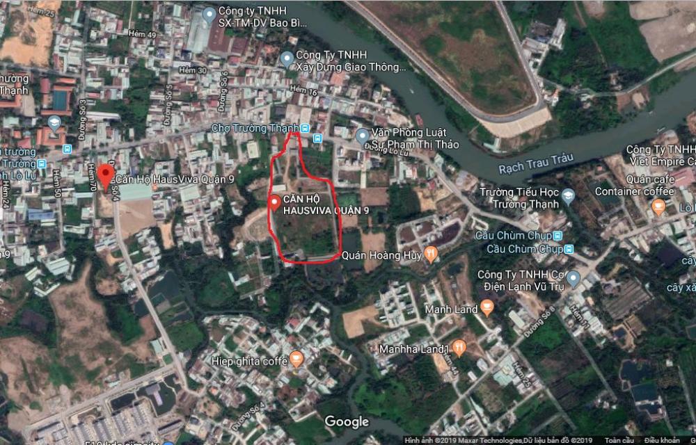 Vị trí dự án căn hộ HausNima trên Google Map