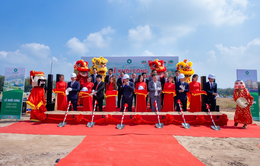 Lễ khởi công công viên The Eden City vào ngày 17/11