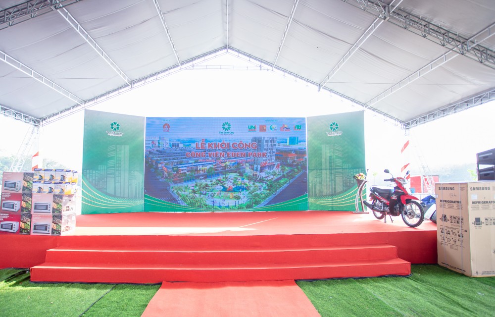 Lễ khởi công công viên The Eden City vào ngày 17/11