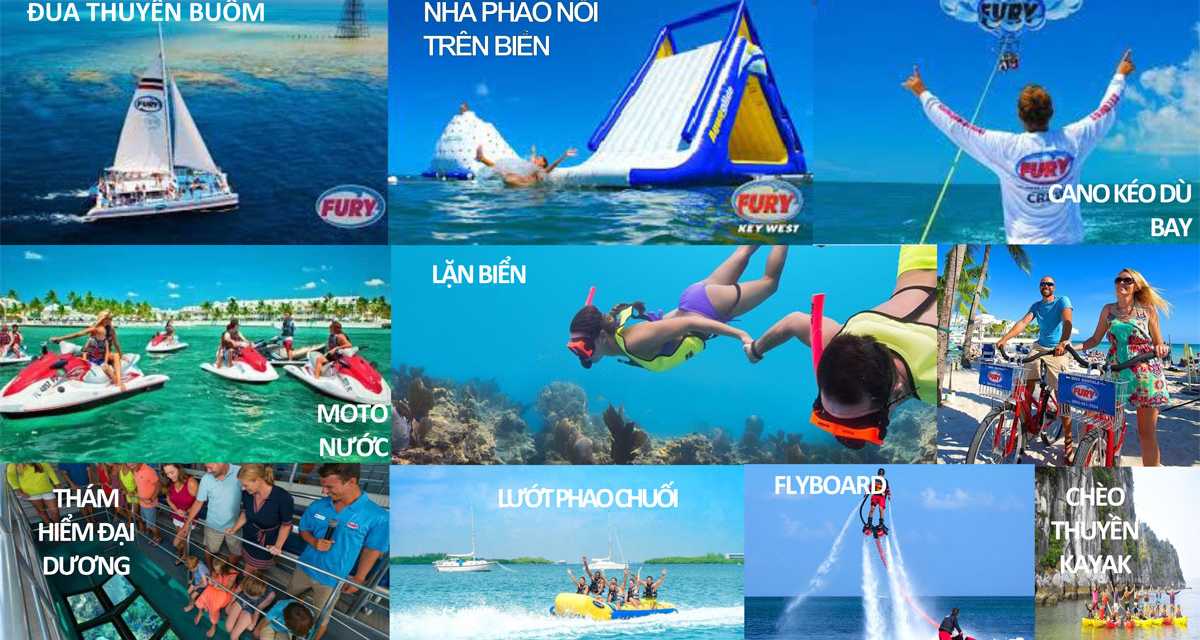 Trung Tâm thể thao trên biển Thanh Long Bay