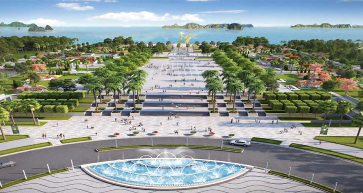 Quảng trường biển của Thanh Long Bay