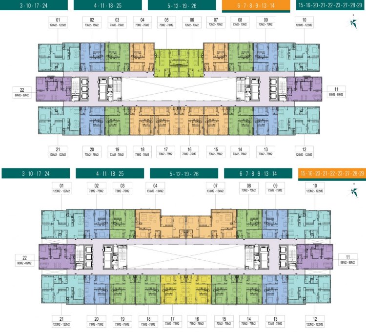 Phối cảnh dự án căn hộ Epic’s Home 43 Phạm Văn Đồng Hà Nội