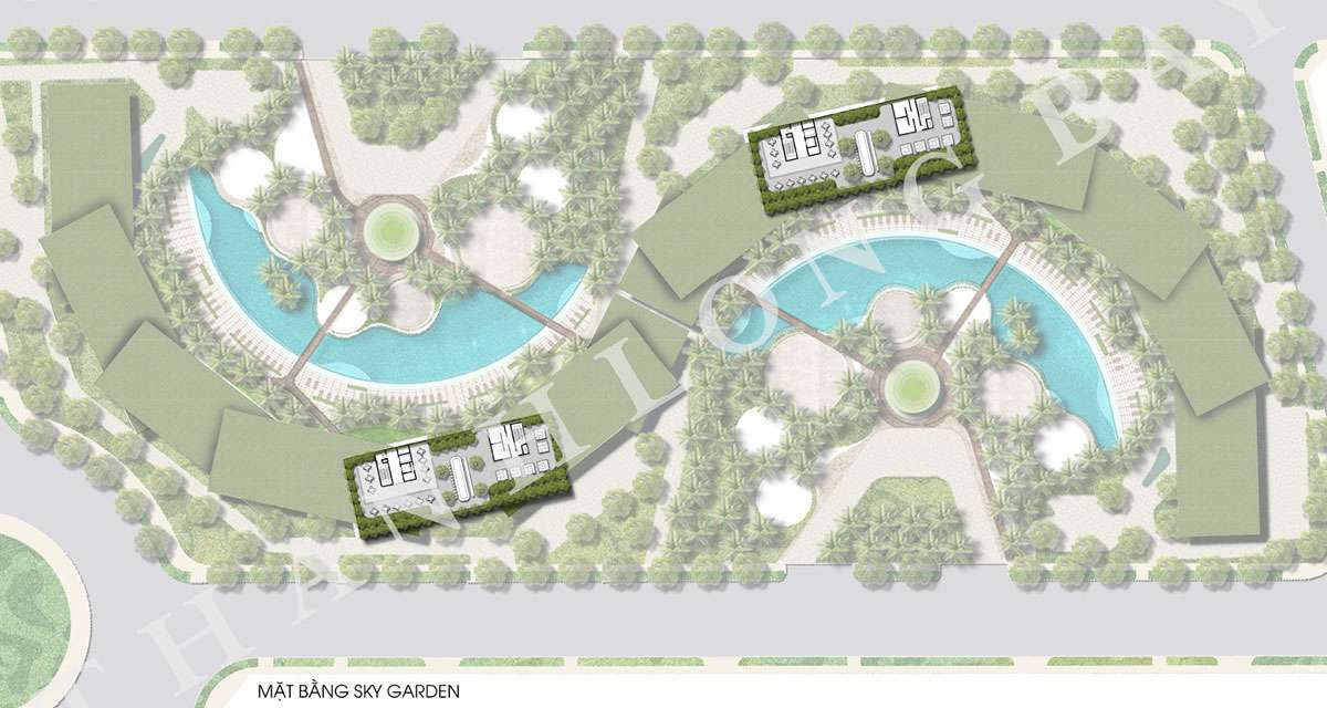Mặt bằng Tầng tháp Sky Garden
