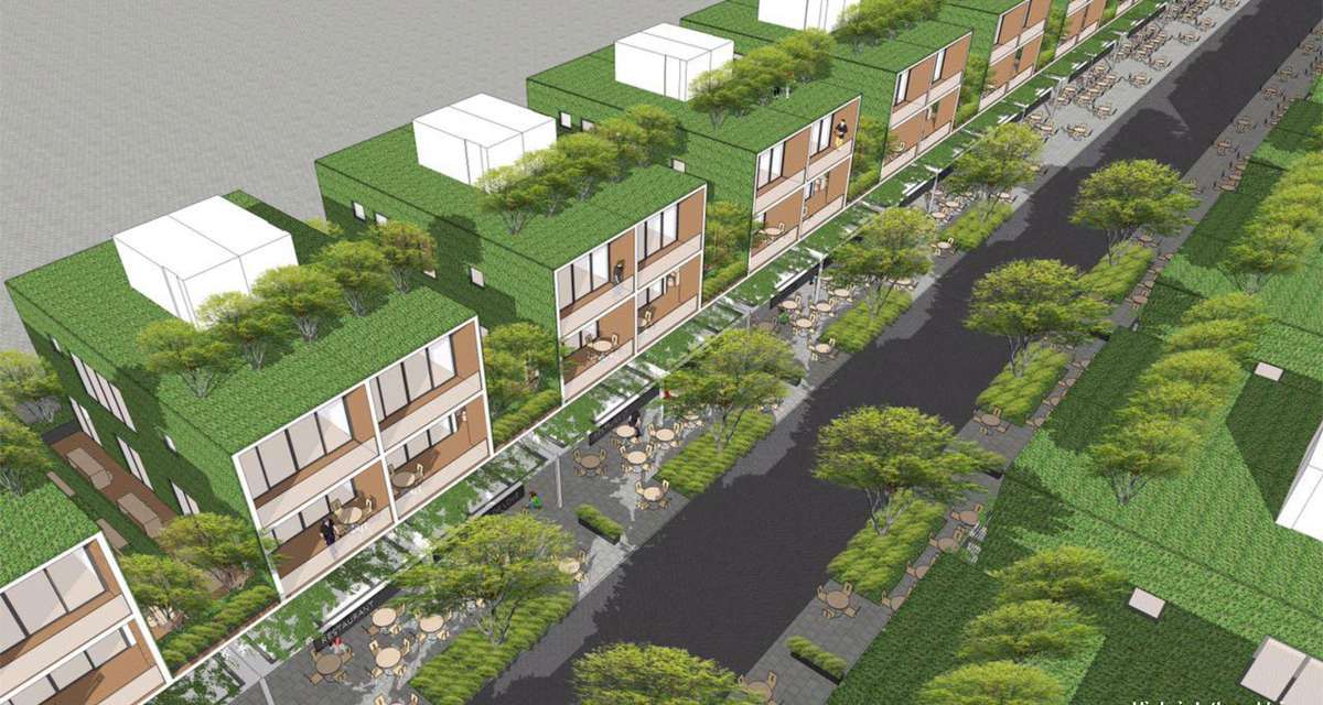 Phối cảnh khu nhà phố View Biển Thanh Long Bay