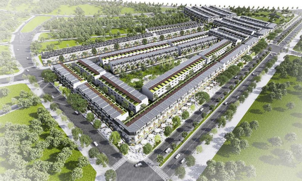 Phối cảnh dự án Vistaria Eco City Buôn Ma Thuột Đắk Lắk