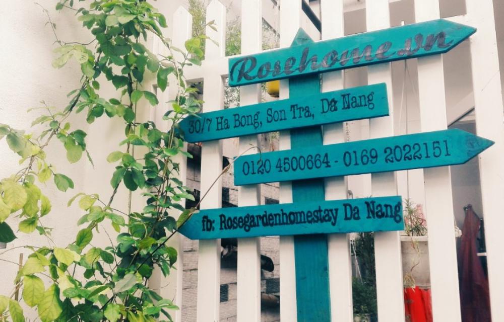 Cổng Rose homestay Đà Nẵng