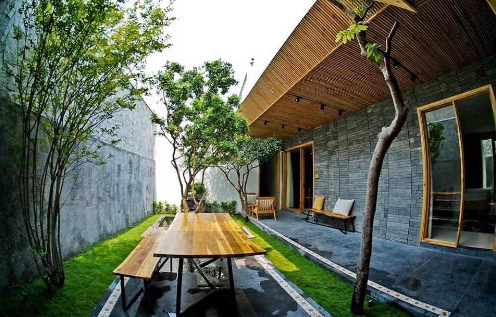 Phòng tiếp tân của Homestay Minh house Đà Nẵng 