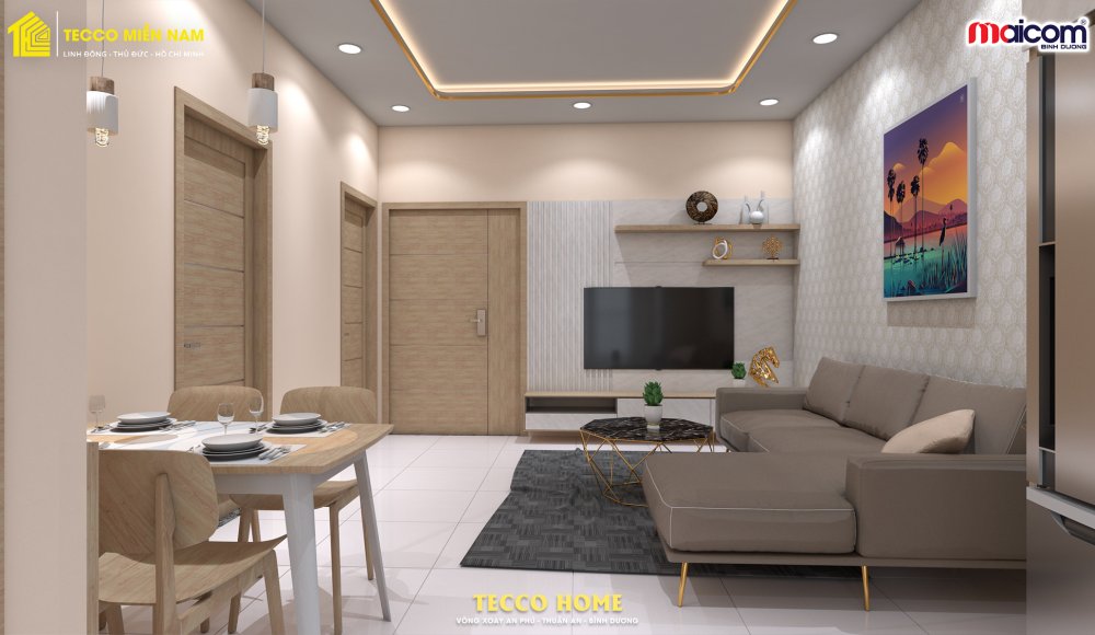 Thiết kế CH07 dự án chung cư TeccoHome An Phú