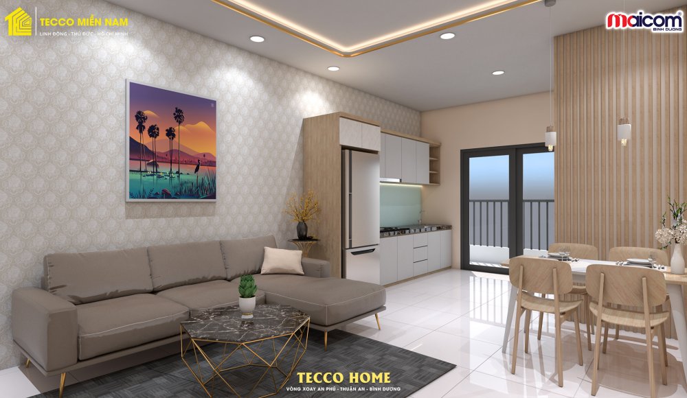 Thiết kế CH07 dự án chung cư TeccoHome An Phú