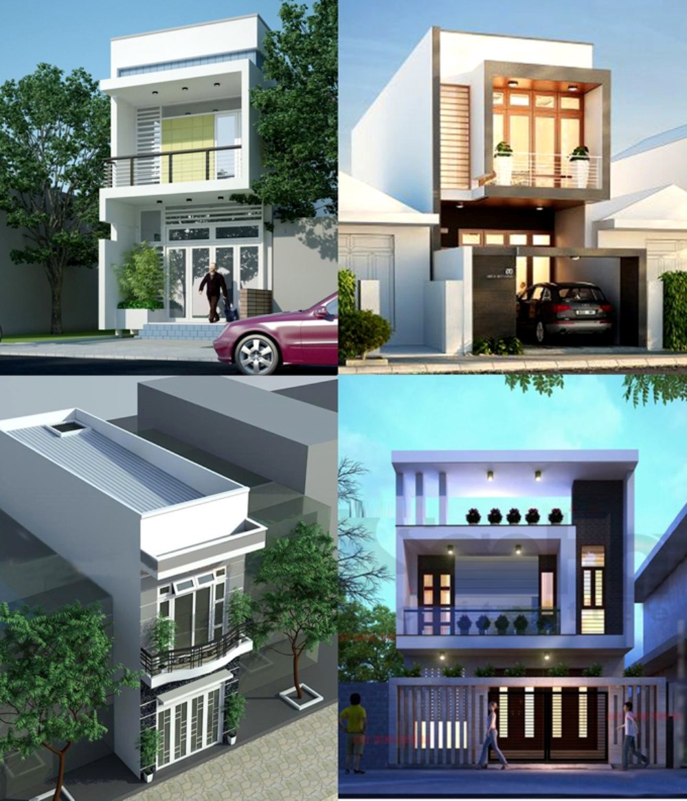10 Mẫu nhà 2 tầng đẹp đơn giản, hiện đại, chi phí thấp nhất 2024