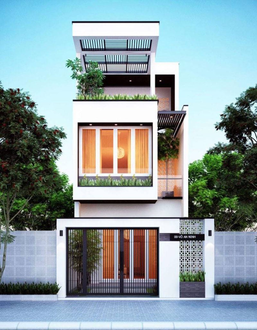 10 Mẫu nhà 2 tầng đẹp đơn giản, hiện đại, chi phí thấp nhất 2024