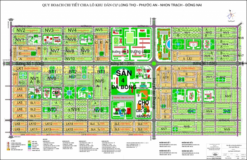 Quy hoạch chi tiết Khu ĐT mới Phước An