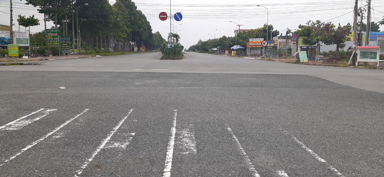 Tiến độ thi công đường Lê Hồng Phong có lộ giới 53m tại dự án Hud Nhơn Trạch
