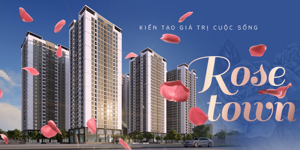 Phối cảnh chung cư Rose Town Hà Nội