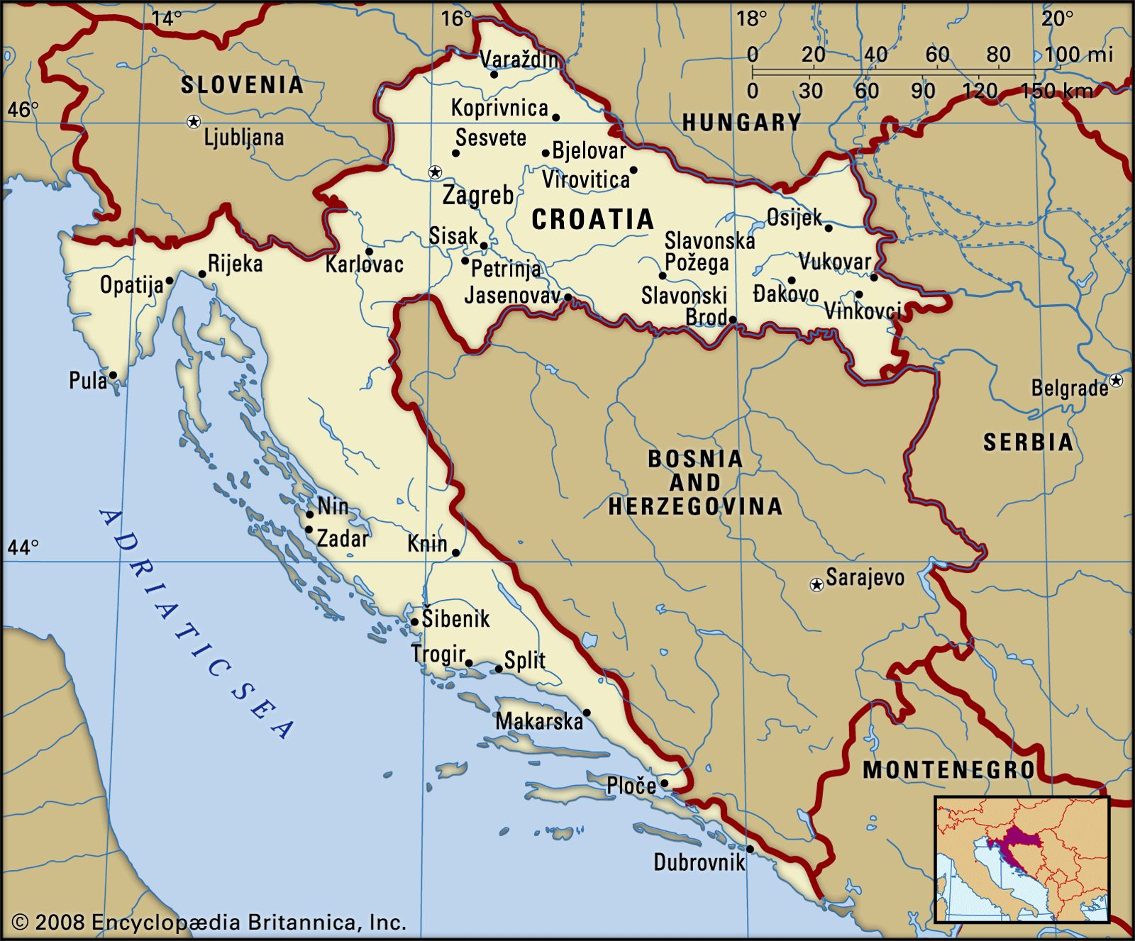 B N T N C Croatia Croatia Map Kh L N Ph Ng To 2025 20122612 7 Ban Do Nuoc Croatia 