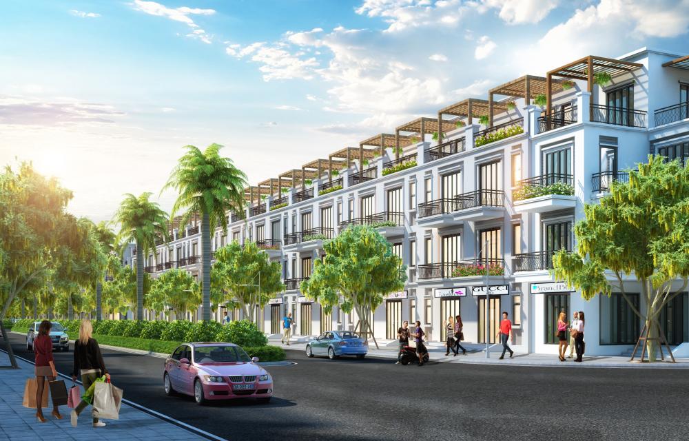 Thiết kế nhà phố dự án TNR Stars Hiệp Hoà Bắc Giang