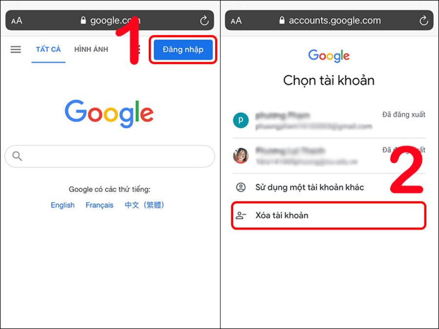 Cách đăng xuất khỏi Google 68 Cách đăng xuất khỏi Google