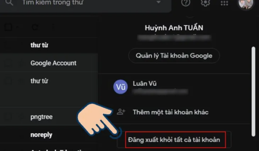 Cách đăng xuất khỏi Google 84 Cách đăng xuất khỏi Google