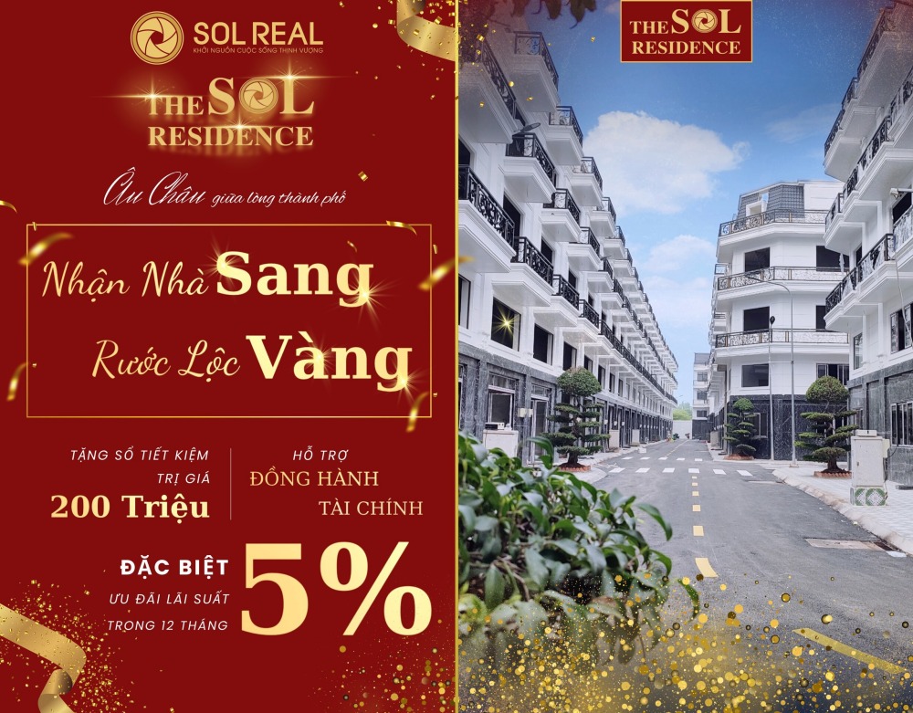 tri ân khách hàng The Sol Residence Bảng Giá CDT