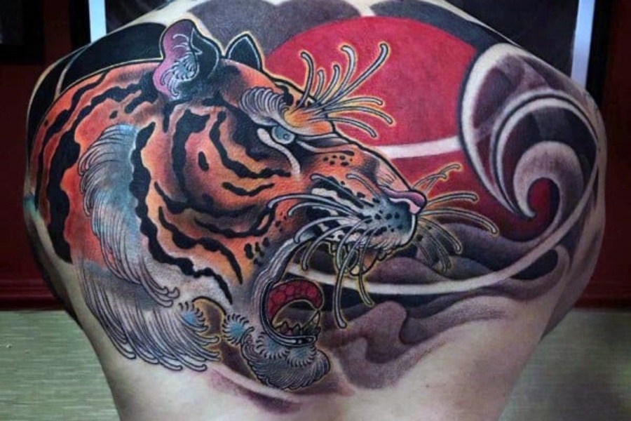 Hổ Và Cá Kín Lưng Nhé Ae Khung Kín  102 Tattoo Story  Facebook