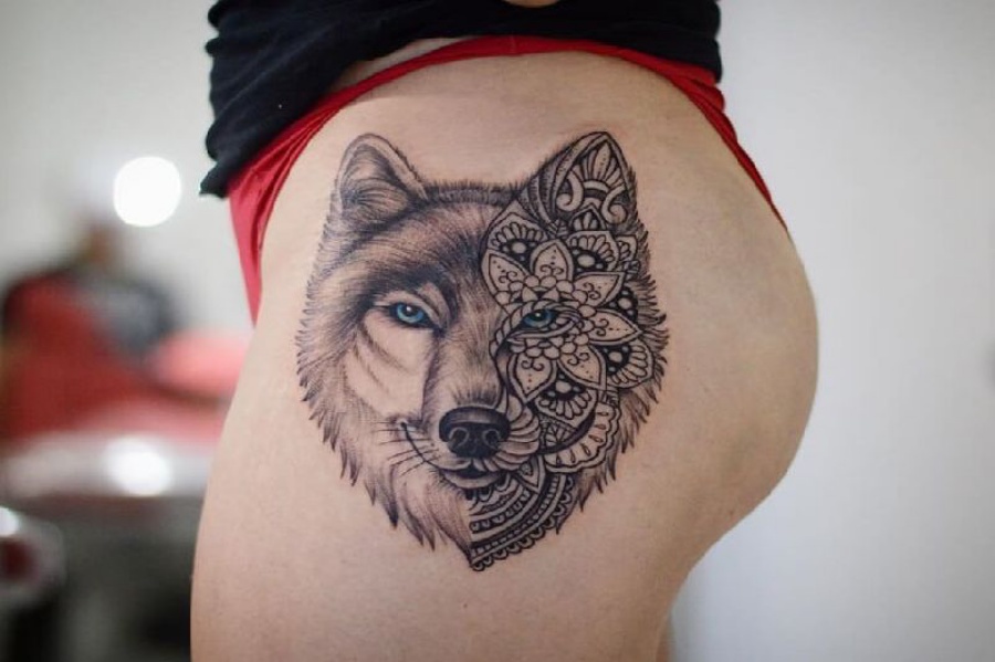 50 hình xăm chó sói cực chất  Đỗ Nhân Tattoo
